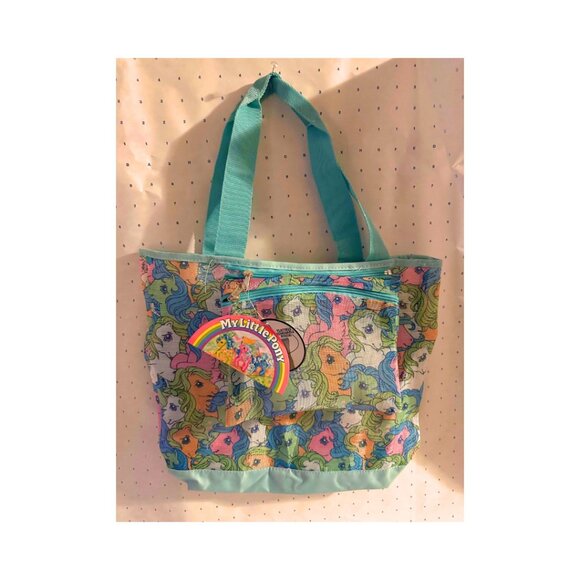 Handbags - My Little Pony Beach Tote Mesh Bag Purse Cartoon 1980s y2k